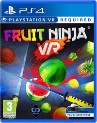 Perpetual Games Fruit Ninja VR PSVR PlayStation 4