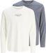 JACK&JONES JPRBLALUCAS LS TEE 2PK MP Heren T-shirt