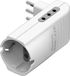 BTicino S3615DE netstekker adapter Type L (IT) Wit