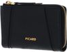 PICARD Chic Way 1 Zip Wallet Black zwart