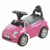 Bigbuy Fun Loopwagen RIDE ON CAR FIAT 500 PINK Rose