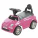 Bigbuy Fun Loopwagen RIDE ON CAR FIAT 500 PINK Rose
