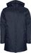 Rains Manteau matelassé en nylon Femme Taille L Bleu marine