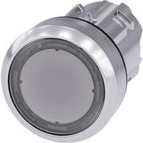 Siemens 3SU10510AA700AA0 3SU1051-0AA70-0AA0 Bouton-poussoir lumineux Continu (Ø x h) 29.5 mm x 29.5 mm IP66, IP67, IP69/IP69K 1 pièce(s)