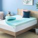 Linenspa 4 Inch Gel Swirl Memory Foam Topper - Queen