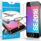 Power Theory iPhone SE 2016/5S/5 Screen Protector Gehard Glas [2-Pak]