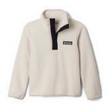 Columbia Helvetia II Snap Fleece Unisex Kinderen M Chalk / Black