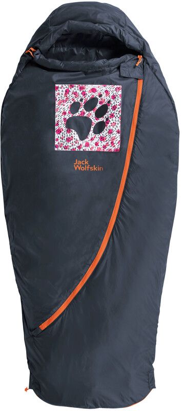 Jack Wolfskin Grow Up Dreamer Sleeping Bag Kids - Blue - Left Zipper - 2023