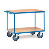 Fetra zware tafelwagen met 2 etages met laadvlak van 1200 x 800 mm
