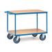 Fetra zware tafelwagen met 2 etages met laadvlak van 1200 x 800 mm