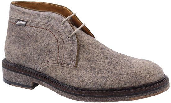 Floris van Bommel Sfm-50163 De Tanker Nette schoenen - Veterschoenen - Heren - Taupe - Maat 42⅔