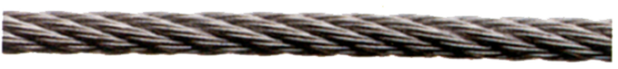Connex câble en acier 4 mm 70 kg inox 1251 25x8 - DY2702201