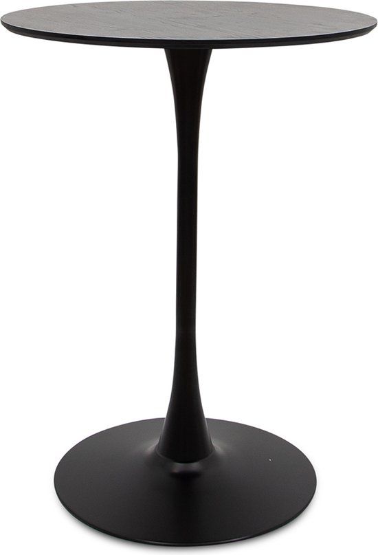 Milton & Oldbrook Bartafel Ø 80 cm Prague Zwart - Design - Zwart