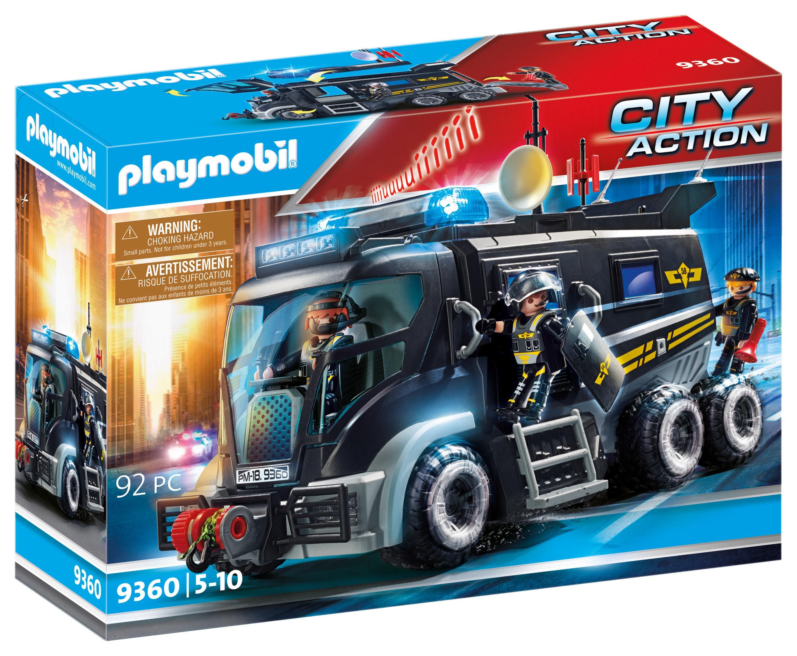 Playmobil City Action Tactical Unit Truck - 9360