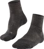 FALKE TK2 Wool Short Wandelsokken Heren Grijs - Maat 46-48