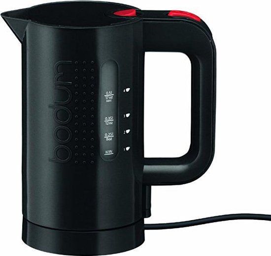 Bodum Bistro Waterkoker - Zwart - 0.5 Liter