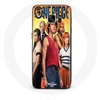 Maniacase Hoesje voor Samsung Galaxy S7 Edge Anime One Piece Luffy Poster Karakters Art Seizoen 1