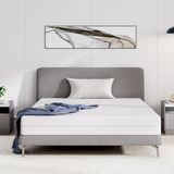Avenco Matras tweepersoonsbed 160x200 Memory Foam hoogte 18 cm | 7 zones ergonomische ondersteuning, ontlast drukplekken, afneembare matrasbeschermer, comfortabel en huidvriendelijk
