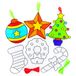 Baker Ross FC230 Kerstmis zonnevanger decoraties - Pak van 10