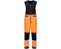 Portwest PW3 Hi-Vis Regenbestendige Salopette (3L) T150 - Oranje/Zwart - 4XL