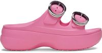 Crocs Classic Dipped Buckle Sandales Plateforme Rose EU 39-40 Femme