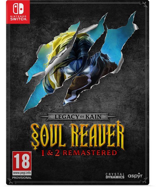 Legacy of Kain: Soul Reaver 1 & 2 Remastered Deluxe Edition - Nintendo Switch