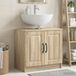Maison Exclusive - Meuble sous-vasque UTRECHT en chêne Sonoma, dimensions : 59,5 x 31,5 x 59 cm