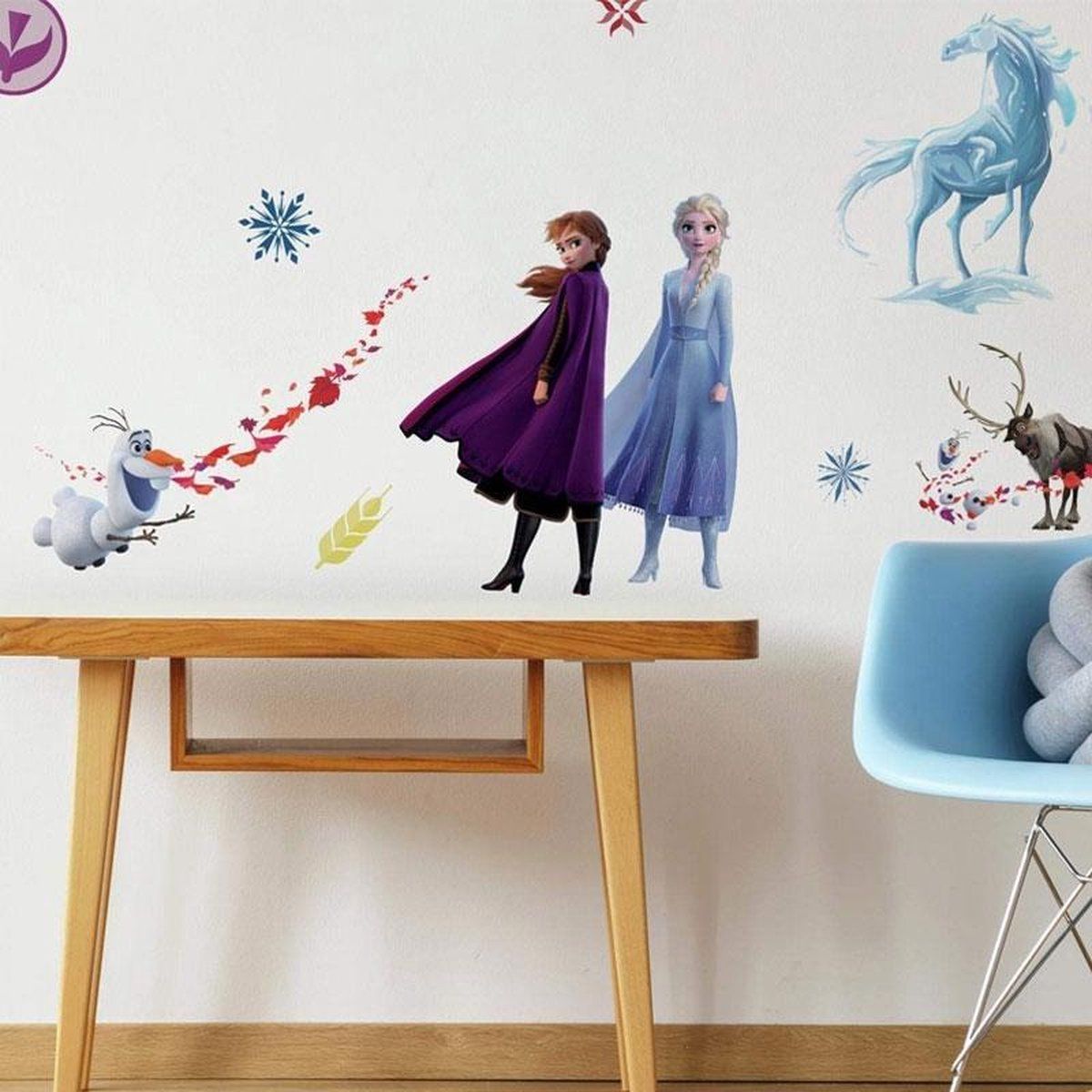 Disney RoomMates ® Disney Frozen II - The Ice King 2 - Vinyl - Geschikt voor alle vlakke ondergronden