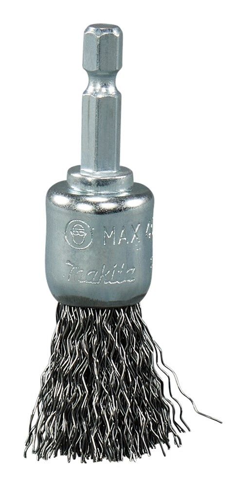 Penseelborstel Zeskant 1/4"x19mm - D-76526