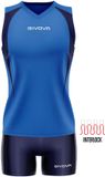 Givova Volley Spike Kit M Veelkleurig Polyester Korte Mouw Unisex Volwassenen Fitness & Training