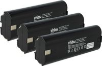 Vhbw - 3x Batteries Compatible Avec Makita Uh3070dw, Um1000d, Um1200dw, Um1270dw Outil Électrique (3000 mAh, NiMH, 7,2 V)