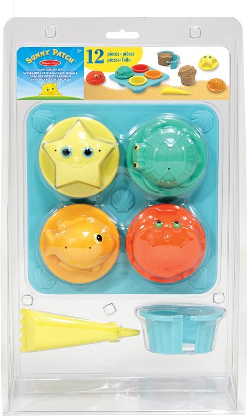 MELISSA & DOUG - Seaside Sand Cupcake Set