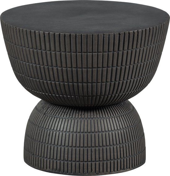 WOOOD Samson Bijzettafel - Fiber Clay - Coffee - 35x40x40