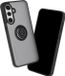 Techsuit Hoesje geschikt voor Samsung Galaxy A36 - Glinth Back Cover met ring en magneet - Zwart