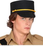 Widmann - Politie & Detective Kostuum - Gendarme Franse Politie Pet - Zwart