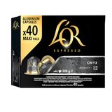 L'OR Espresso Onyx Cups - 40 stuks