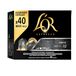 L'OR Espresso Onyx Cups - 40 stuks