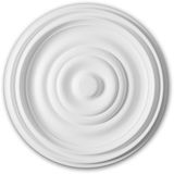 Profhome Decor Profhome Plafond Rozet 156035 Sierelement plafond centrum tijdeloos klassieke stijl wit Ø 48,5 cm