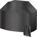 Toboli Housse de barbecue, 147x61x122 cm, noir