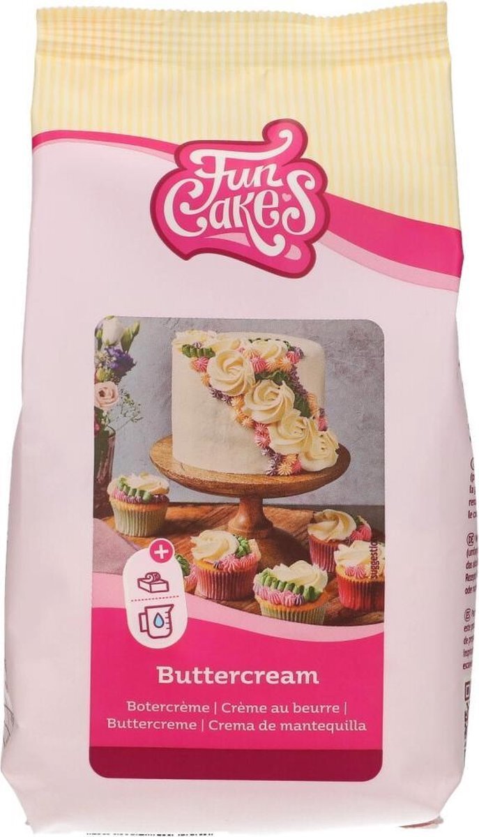 FunCakes Mix voor Botercrème - 500g