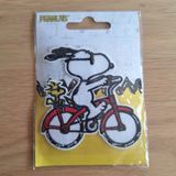 Merkloos / Sans marque Peanuts Snoopy Bicycle Patch