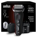 Braun Series 9 Sport Elektrisch Scheerapparaat - 9150cc - Zwart