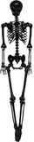 FIESTAS GUIRCA Zwart skelet (90 cm) – Halloween-decoratie