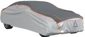 vidaXL Autohoes voor sedan hagelbescherming XL zilverkleurig en grijs