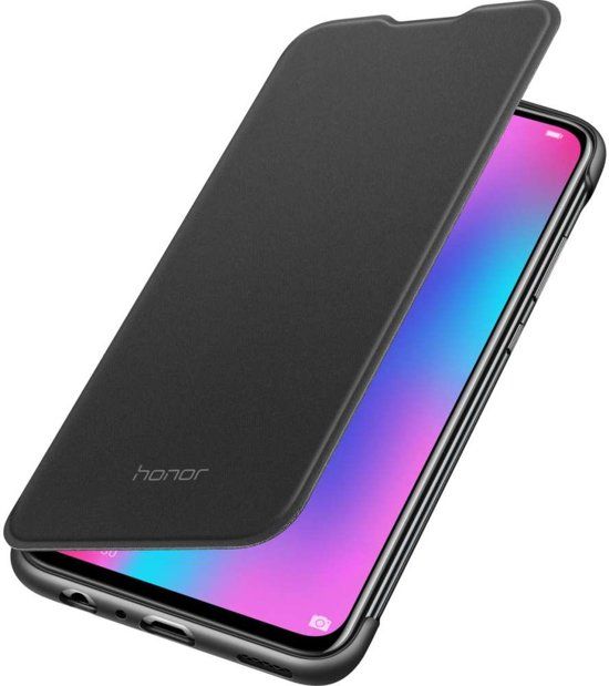 Honor Flip Cover 10 Lite - Zwart voor 10 Lite zwart