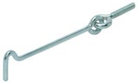 Gb GEBR. BODEGRAVEN B.V. Windhaak Met Schroefoog Metr.Draad M6x30 Rvs 250Mm - 25 stuks