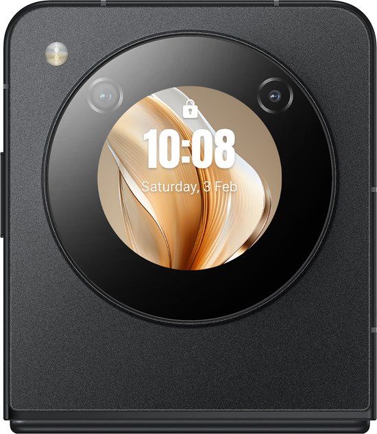 Nubia Flip 5G 6.9" OLED Dual SIM 256GB Smartphone - Cosmic Black