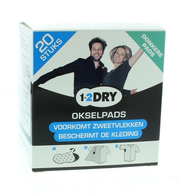 1-2 Dry 1-2 Dry Okselpads Medium Donker