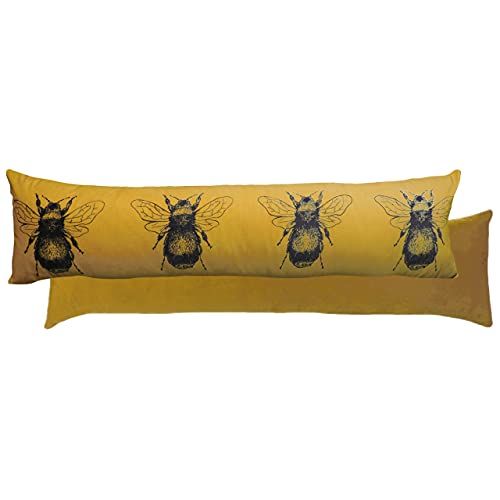 Evans Lichfield Gold Bee Doorstop, 92 x 23 cm