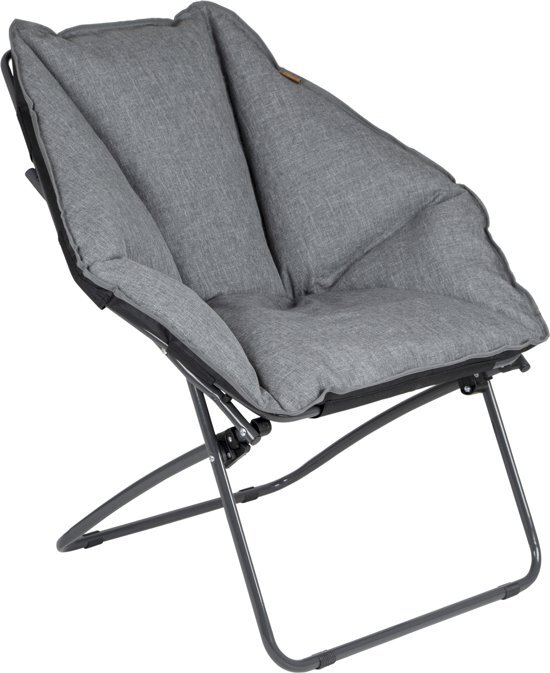 Bo-Camp Moon Chair - Silvertown grijs